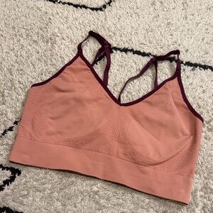 knix pullover bra Seamless Pink Bralette m